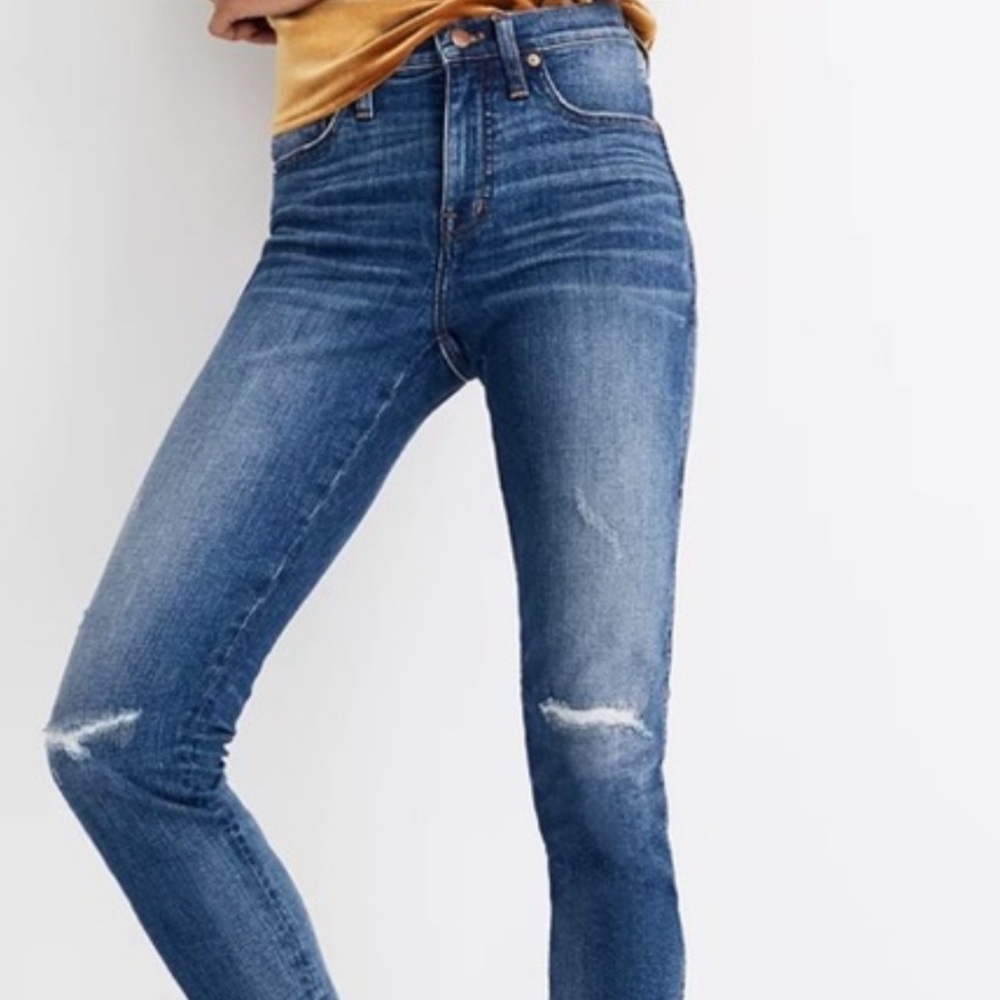 Madewell high rise jeans - Picture 2 of 10